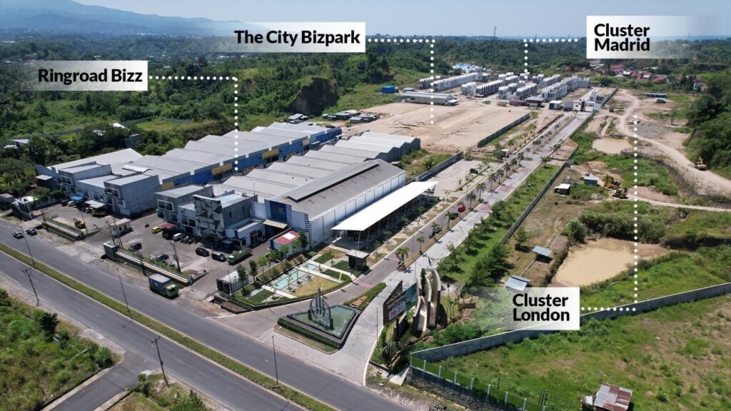 pergudangan the city bizpark manado